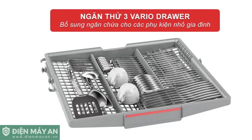 Máy rửa bát bán âm Bosch Serie 6 SMU6ECS57E